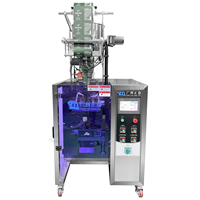 Machine d'emballage de liquides et pâtes visqueuses à 4 soudures latérales, simple voie, 1g-100g, pour gel douche, shampoing, sauce, moutarde, usage hôtelier et voyage