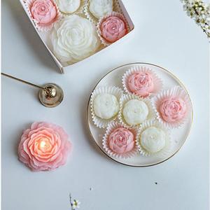 White Label Soy <strong>Candle</strong> Pink Peony <strong>Candles</strong> Luxury Set Bougie Flower <strong>Candle</strong> Favors Bundle <strong>Wedding</strong> for Mother's Day Valentines Day - Product Image 3