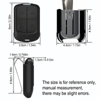 Duplicador de control remoto para portones multifrecuencia de 280 MHz a 868 MHz. Transmisor de control para portones eléctricos