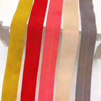 Biais élastique en nylon coloré, pliable, à haute ténacité et respectueux de l'environnement, pour sous-vêtements, tailles personnalisées