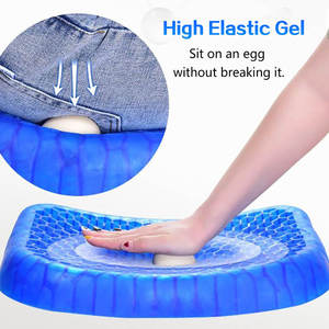 Ergonomische Orthopedische Gel Zitkussens Verbeterde Drukverlichting Cojin De Gel Auto Bestuurders Bureaustoel Sitter Gel Stoelbescherming - Product Image 2
