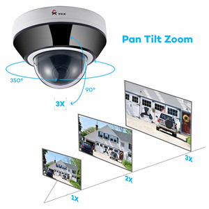 PNP Hik Giao Thức Riêng Tư 5MP IP PTZ CCTV Camera 3X Zoom & Focus Được Xây Dựng Trong Microphone 30M IR Night Vision - Product Image 2
