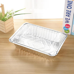 Recipiente de Alumínio de Grau Alimentício de 1100ML, Caixa de Almoço para Transporte com Tampa de Papelão - Product Image 6