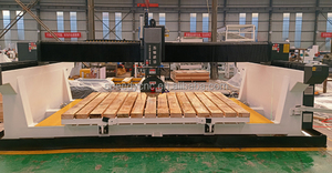 Sierra de Puente de Alta Velocidad de 4+1 Ejes para Cortar y Grabar Piedra, Mármol y Granito, Sierra de Puente CNC de 5 Ejes para Encimeras de Cocina - Product Image 6