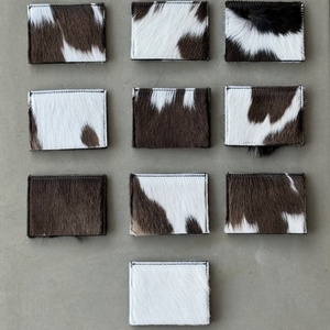 Factory Cow Fur Leather Wallet Customized Credit Card <b>ID</b> <b>Holder</b> Attractive Stylish Vintage Men Purse - Product Image 3