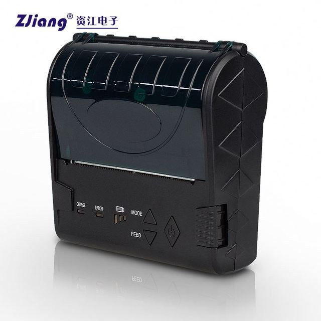 80mm Portable Blue Tooth Printer ZJ-8003 3inch Android Ios Barcode Qr Code Mini Thermal Receipt Printer Impresora De Recibos