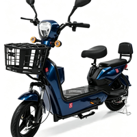 Vélo électrique OEM directement de l'usine avec panier avant pour livraison urbaine et courses