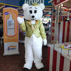 यूनिसेक्स वयस्क कस्टम बुनी पोशाक अद्वितीय पशु खरगोश शुभंकर कोस्प्ले आउटफिट होलिन पांडा के लिए - Product Image 3