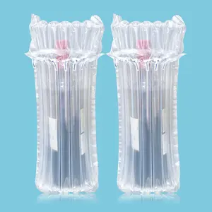 Hongdali Großhandel Luftkissen Wrap Aufblasbare Luftblasen verpackung Plastiktüte Aufblasbare Luftsäule tasche für Toner kartusche