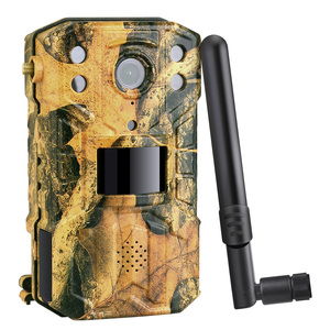 4G LTE 0.3s temps de déclenchement 128 go de Vision nocturne cellule <span class=keywords><strong>cellulaire</strong></span> cerf surveillance de la faune jeu Wildkamera piège <span class=keywords><strong>chasse</strong></span> caméra solaire - Product Image 2