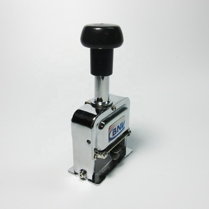 Bán Buôn Nhà Máy Giá Rẻ Giá Trung Quốc Tay Hướng Dẫn 8 Kỹ Thuật Số Rõ Ràng Ngày Thời Gian Tự Mực Tem Đánh Số Máy Cho In Ấn - Product Image 2