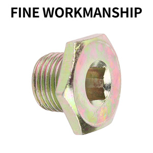 016393 016454 016465 016488 Tapón de Drenaje de <span class=keywords><strong>Aceite</strong></span> de Motor para <span class=keywords><strong>Peugeot</strong></span> 207 408 308 301 Citroen C2 C3 C4 Elysee DS - Product Image 3