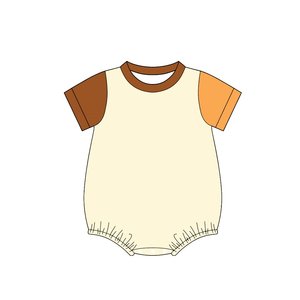 Ropa de Dormir para Bebés, Mono de Burbuja de Color Sólido, Unisex, de Algodón, al por Mayor, Suave, para Recién Nacidos, Estilo Moderno - Product Image 3