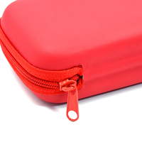 Coiffeurs PU coiffeur pochette ciseaux cisaillement stockage Salon fermeture éclair main cuir coiffeur étuis de barbier