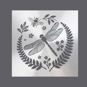 맞춤형 금속 나비 스텐실 템플릿 화학적 에칭 레이저 에칭 금속 템플릿 미술용 - Product Image 4