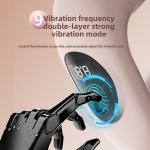 Custom Logo Hand Cordless Fascial Ring Deep Tissue Percussion Massage Ring Physical Rehabilitation <b>Massager</b> Muscle Relaxation - Product Image 2