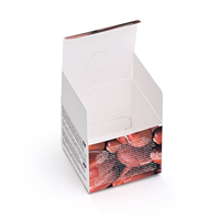 Caja de papel personalizada para crema facial, embalaje a precio razonable para esmalte de uñas, aceite, crema para ojos, polvo suelto, con grabado en relieve