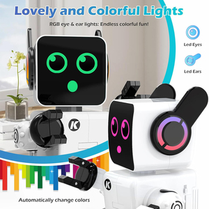 Juguete Robot Interactivo con Control por Voz, Grabación y Cambio de Voz Activados por Aplausos, Caja Fuerte Ahorradora de Dinero con Función de Canto y Baile para Niños - Product Image 6