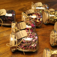 Thé aux herbes artisanal personnalisé, boutons de rose, fleurs de jasmin, plus, boîte cadeau pour la vente en gros, durée de conservation de 12 mois
