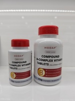 Comprimés de vitamines du complexe B en marque privée 2026, OEM ODM, 550 mg, complément de vitamine B pour les importateurs et les grossistes