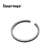 External Inch Constant Section Retaining Rings Flat Wire Snap Ring Stainless Steel Customizable Length Heavy Duty Lisprings