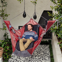 Hamac pliable simple portatif pour l'application extérieure de parc de survie Options de couleur résistantes à la déchirure