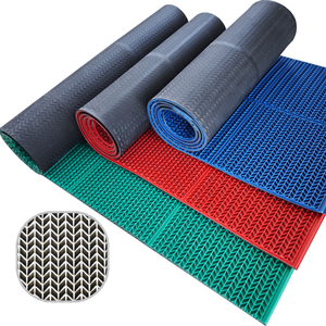 PVC wasserdichtes Indoor Outdoor Teppich <span class=keywords><strong>Wheatear</strong></span> Pattern mit PVC-Träger Anti-Rutsch-Matte Leicht zu reinigen - Product Image 5