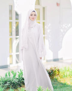 Vestido malayo de Indonesia con pañuelo en la cabeza para mujeres <span class=keywords><strong>musulmanas</strong></span> de Oriente Medio de cuatro colores - Product Image 4