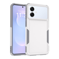 Casing HP 2-in-1 Motif Hewan Custom-fit untuk S25 Edge/S26 FE TPU PC Lapis Ganda Anti Benturan dengan Ring Holder Cetakan Injeksi Matte