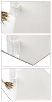 Carrelage de sol en porcelaine poli Super White 600x600mm à double chargement Foshan Blanco Porcelanato de haute qualité 24 'x 24'