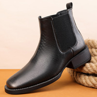 Nouveautés Bottes Chelsea pour hommes grandes tailles Livraison rapide