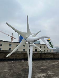 Nhà <span class=keywords><strong>Mini</strong></span> <span class=keywords><strong>1kw</strong></span> 2kw 5KW 10KW Máy phát điện nhỏ giá cực Vertical Axis Blades Axial Flux điều khiển Tua Bin Gió - Product Image 5