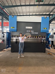 Pressa Piegatrice Idraulica CNC 250T con Morsetto Rapido per Lamiera d'Acciaio con Controller DA53T - Product Image 3
