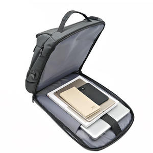 Mochila de Oficina Personalizada de Gran Capacidad para Hombre, Bolso de Hombro para Negocios, Antirrobo, para Portátil, Mochila Escolar, Mochila de Oficina de PU de Calidad - Product Image 3