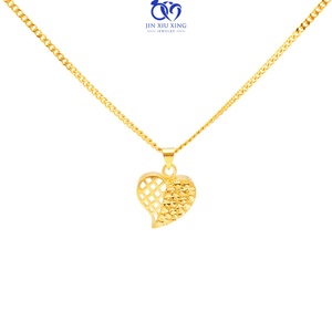 JXX JDZ High Quality Brass Jewelry Gold Plated Hollow <b>Heart</b> Pendant Charm <b>Frames</b> Neckerchief/Choker Necklace - Product Image 6