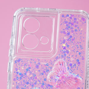 Somostel Venta Caliente Nuevo Diseño Bling Hermosos Accesorios Mariposa PC Fundas A Prueba de Golpes 360 TPU Cubierta del teléfono para SAM IPH - Product Image 3