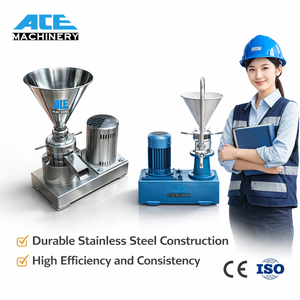 Ginger Garlic Paste Making Machine Groundnut Processing Machine Grease Colloid Mill - Product Image 6