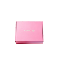 Boîte en carton ondulé de style avion, personnalisée avec impression à chaud extra résistante et colorée, pour l'emballage et l'expédition de vêtements