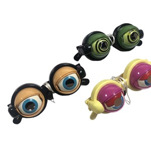Occhiali Divertenti con Occhi Mobili in Plastica, Giocattolo Unisex per Bambini, per Feste di Halloween e Compleanno - Product Image 5