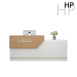 Balcão de Caixa para Loja, Mesa de Recepção para Pequenas Lojas de Roupas, Salões de Beleza e Cabeleireiros, Design Simples, Modelo 1 - Product Image 4