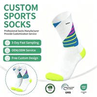 Chaussettes de sport |    Chaussettes de sport personnalisées, chaussettes de course, chaussettes de compression respirantes antidérapantes à séchage rapide