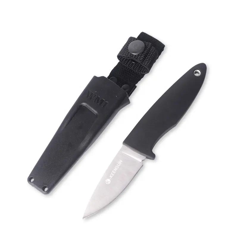 Новый Зажим для ремня в стиле Edc инструменты фиксированный Тактический маленький нож с футляром Abs