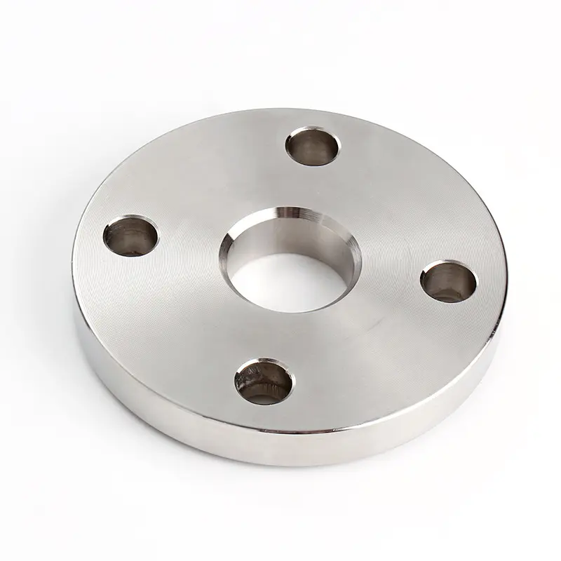 Stainless steel blind plate threaded long welding neck flange F317L F304