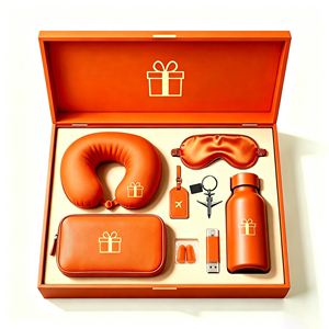 Nouvelles Idées <span class=keywords><strong>de</strong></span> Produits 2026 – Ensembles Cadeaux <span class=keywords><strong>de</strong></span> Voyage Personnels Luxe: Boîte MDF, Tasse Isotherme, Sac <span class=keywords><strong>de</strong></span> Rangement, Étiquette Bagage, Oreiller à Mémoire <span class=keywords><strong>de</strong></span> Forme - Product Image 3