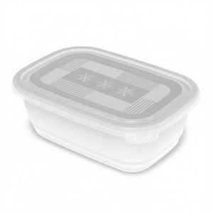 ROTHO Freeze Food <b>Storage</b> <b>Container</b> 1 L Set Of 3 For Freezing Meals - Product Image 2
