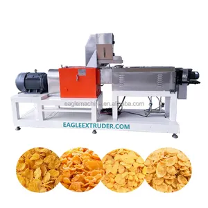 Baking Machinery Automatic Corn Oats Flakes Processing Machine Breakfast Corn Flakes Cereal Food Processing Equipment Line