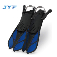 Palmes de plongée JYF de haute qualité en matériau confortable, palmes de plongée professionnelles, palmes courtes pour la plongée