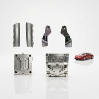 Fabricant chinois de pièces de carrosserie OEM personnalisées en PP, TPO, ABS moulées par injection plastique pour jupes latérales de voiture, couleurs personnalisées, MOQ 1