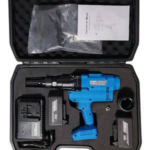 Pistolet à rivets électrique industriel 36V pour installation de panneaux solaires, batterie au lithium HD50, sans balais, sans fil, à rainure annulaire YLRG-3601 - Product Image 4
