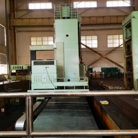 Machine d'alésage et de fraisage CNC sur pied d'occasion, haute rigidité, pour travaux de découpe lourds